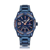ราคา Naviforce นาฬิกาข้อมือ Naviforce สไตล์สปอร์ต NF9117S C สีน้ำเงิน (MKP0000894)