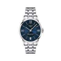 ราคา Tissot เชอร์แมง T0992071104800 สีน้ำเงิน เงิน นาฬิกาผู้หญิง (MKP1031675)