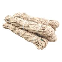 ราคา THAIWATSADU เชือกใยยักษ์ ขนาด 10 มม. x 20 เมตร สีครีม (MKP0799265)