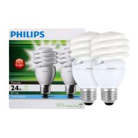 ราคา PHILIPS หลอดประหยัดไฟ 24 วัตต์ Cool Daylight รุ่น TORNADO TWIN PACK E27 (แพ็ค 2 หลอด) (MKP1407103)