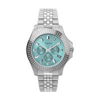 ราคา Timex นาฬิกาข้อมือผู้หญิง รุ่น TW2V79600,สาย Stainless steel, สีเงิน (MKP1721413)