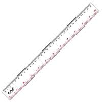 ราคา One ONE ไม้บรรทัดพลาสติก 12 นิ้ว ONER001 (MKP1001876)