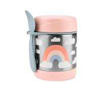 ราคา Skip Hop กล่องใส่อาหารสแตนเลสสำหรับเด็ก Spark Style Rainbow หลากสี (CDS12591770)