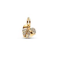 ราคา PANDORA จี้ชาร์ม Monstera 14k gold-plated dangle สีทอง (MKP1733321)