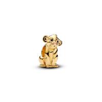 ราคา PANDORA จี้ชาร์ม Disney The Lion King Simba 14k gold-plated charm สีทอง (MKP1733327)