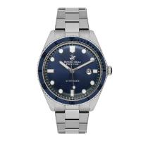 ราคา Beverly Hills Polo Club นาฬิกาข้อมือผู้ชาย รุ่น BP3576X.390,สาย Metal, สีเงิน (MKP1696702)