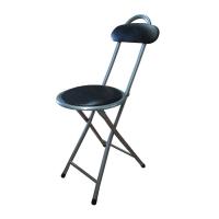 ราคา Good To Go เก้าอี้พับกลม สีดำ มีพนักพิง รุ่น 822H (MKP1213917)