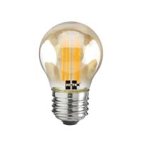 ราคา Hi-tek หลอดวินเทจ LED 4 วัตต์ Warm White รุ่น HLLG45004A กระจกสีชาทอง E27 (MKP1160894)