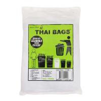 ราคา THAI BAG ถุงขยะ 1 กก. ขนาด 28 x 36 นิ้ว สีดำ (MKP0332822)