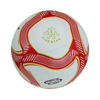 ราคา Fbt FIVE STAR ลูกฟุตบอล ไฟว์สตาร์ หนังเย็บ หนังนุ่มNO.F360 31624 สีแดง (MKP1452718)