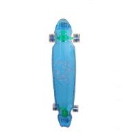 ราคา Ghost Longboard ลองบอร์ดอะคริลิคเเกะสลักรูปปลาสีฟ้า 40 นิ้ว (MKP1387361)