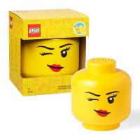ราคา Lego HEAD WINKING size L กล่องหัวเลโก้ กล่องใส่ตัวต่อ ของแท้ (MKP1693141)