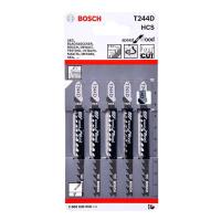 ราคา Bosch ใบเลื่อยจิ๊กซอว์ตัดส่วนโค้งในไม้อย่างรวดเร็ว T244D รุ่น 2608630058 (แพ็ก 5 ชิ้น) (MKP1189299)