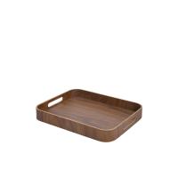 ราคา CENTRAL HOME ถาดไม้เหลี่ยมมีหูจับ ขนาด 35x28x4.5 ซม. สีน้ำตาล (CDS99533465)