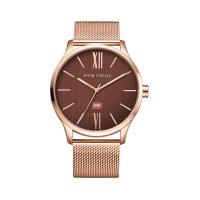 ราคา MINI FOCUS นาฬิกาข้อมือผู้ชาย Analog Original Brand Fashion Luxury สายสแตนเลส สตส์หัวเข็มขัด รุ่น MF0018 สีโรสโกลด์ (MKP0640786)