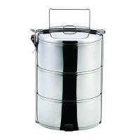 ราคา SEAGULL ปิ่นโต 10 ซม. 3 ชั้น (สีเงิน) (MKP1218821)