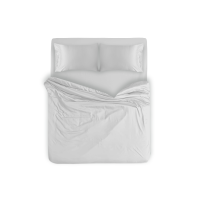 ราคา Beneath.Luxury Bedding ชุดผ้าปู Eucalyptus Lyocell 6 ฟุต Set Combo จำนวน 8 ชิ้น สีCloud White (MKP1374036)