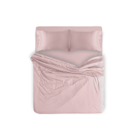 ราคา Beneath.Luxury Bedding ชุดผ้าปู Eucalyptus Lyocell 6 ฟุต Set xL จำนวน 7 ชิ้น สีDusty Rose (MKP1033246)