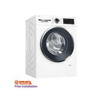 ราคา Bosch [ติดตั้งฟรี] เครื่องซักผ้าฝาหน้า ( 10 kg) รุ่น WGG454A0TH + ฐานรอง (MKP1542486)