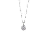 ราคา Larov สร้อยคอผู้หญิงพร้อมจี้เพชร รุ่น Circular Diamond Of Love สีเงิน (MKP0915080)