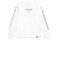 ราคา TZ WORLDWIDE เสื้อยืด ผู้ชาย TZ I FEAR NO EVIL แขนยาว สีขาว S (MKP1738555)