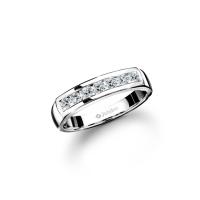 ราคา Jubilee Diamond แหวนเพชร Diamond Line Classic Channel Ring รุ่น RH07324 - WG 54 (MKP0773462)