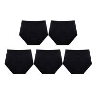 ราคา SABINA [Set 5 ชิ้น] ซาบีน่า กางเกงชั้นใน (ทรง High Waist) รุ่น Panty Zone รหัส SUZ3502BK สีดำ XXL (MKP0856311)