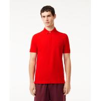 ราคา LACOSTE เสื้อโปโลผู้ชายลาคอสท์ Smart Paris ผ้าคอตตอนยืด สีแดง 3 US (MKP1689684)