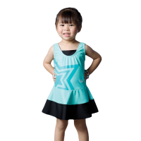 ราคา GRAND SPORT ชุดว่ายน้ำเด็กหญิงแบบกระโปรง สีเขียว (342647) 12 US (MKP1118291)