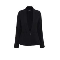 ราคา ELITE เสื้อสูทปกกล้วยหอม ลายริ้วซ่อน รุ่น 034050R สีดำ M (MKP0890754)