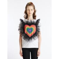 ราคา ICONIC เสื้อยืดผู้หญิง รุ่น WHITE FREEDOM HEART สีขาว L (MKP1736800)
