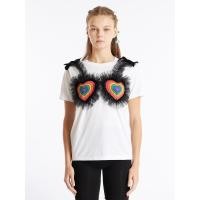 ราคา ICONIC เสื้อยืดผู้หญิง รุ่น WHITE FREEDOM BRA สีขาว S (MKP1736788)