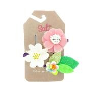 ราคา SATI เซตกิ๊บติดผม ML. Flowers with Leaf 3 ชิ้น หลากสี (CDS21357367)