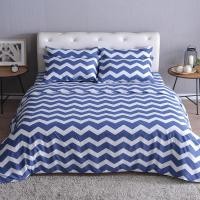 ราคา LUCKY MATTRESS ผ้าปูที่นอนพร้อมผ้านวม COTTON 100% SIGNATURE COTTON COLLECTION 5 ฟุต CD 015 สีฟ้า (MKP1390133)