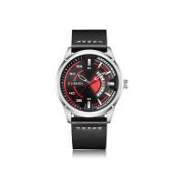 ราคา CURREN นาฬิกาข้อมือผู้ชายสายหนัง Sport Unique Design แสดงวันที่ รุ่น C298 (MKP0289572)