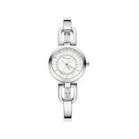ราคา KIMIO นาฬิกาข้อมือผู้หญิง Diamond Dial Quartz Watch Fashion ประดับเพชร สวยเก๋ รุ่น K6102 สีเงิน (MKP0572529)