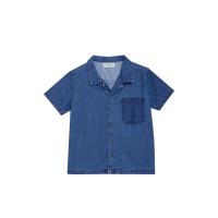 ราคา DEFRY 01 เสื้อเชิ้ตเด็กผู้ชาย มีกระเป๋าหน้า สียีนส์ 10 US (CDS12946372)