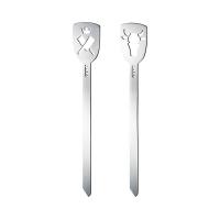 ราคา GEFU เหล็กเสียบแฮมเบอร์เกอร์ รุ่น 15435 (2/pack) สีเงิน (MKP0579016)