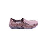 ราคา HUSH PUPPIES รองเท้าลำลองผู้ชาย หนังแท้ แบบสวม - สีน้ำตาล 10 US (MKP1684750)