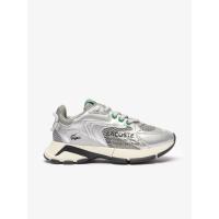 ราคา LACOSTE รองเท้าผ้าใบผู้หญิงลาคอสท์ รุ่น L003 Neo วัสดุหนัง สีเทา 5.5 UK (MKP1706411)