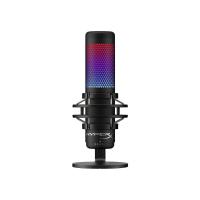 ราคา Hyper-x ไมโครโฟนQuadCast Sเอฟเฟกต์ไฟ RGB ไดนามิคปรับแต่งได้ผ่านซอฟต์แว สีดำ (MKP1192447)