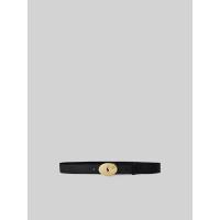 ราคา POLO RALPH LAUREN เข็มขัดผู้หญิง-Polo Id Oval-Buckle Vachetta Belt-สีดำ M (MKP1728714)