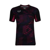 ราคา GRAND SPORT เสื้อกีฬา Grand Pro สีดำ-แดง(038359) L (MKP1437475)