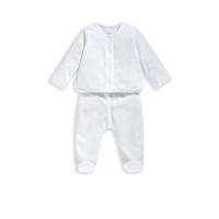 ราคา MAMAS & PAPAS เซ็ตชุดนอนกางเกงเด็กทารก Velour Cloud 2 ชิ้น สีขาว 3-6 Month (CDS12266593)