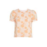 ราคา BOUTON เสื้อเบลาส์ลูกไม้ ลายดอกไม้ รุ่น B92P212105 สีส้ม S (GRMKPPR000024874)