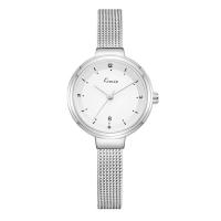 ราคา KIMIO นาฬิกาข้อมือผู้หญิง ดีไซด์สวย Simple Luxury สายปรับระดับได้ มีวันที่แสดง รุ่น KW6248 สีขาว (MKP0546176)