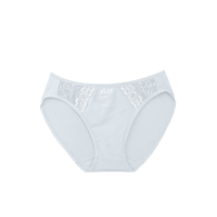 ราคา Elle Lingerie กางเกงในผู้หญิงรูปแบบบิกินี่เอวต่ำ LU2860WH สีขาว M (MKP1723078)