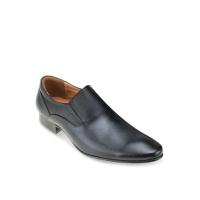 ราคา LUIGI BATANI Saffiano Pointed Formal Slip Ons สีดำ 39 EU (MKP0000183)