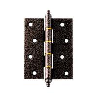 ราคา YALE บานพับประตูเหล็ก 4แหวนทองเหลืองหัวตัด HI-AE443 ขนาด 4x3 นิ้ว (แพ็ค 2 ชิ้น) สีลายครามทองแดงรมดำ (MKP1407112)