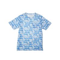 ราคา ELLE HOMME เสื้อยืดคอกลม ผู้ชาย KHR8901BU สีฟ้า L (MKP1687456)